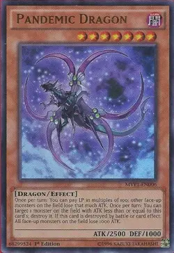 Pandemic Dragon - MVP1-EN006 - Ultra Rare - 1st Edition Near Mint Yugioh Card - Image 1