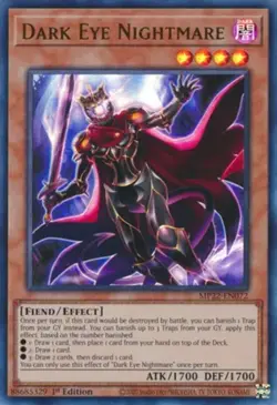 Dark Eye Nightmare - MP22-EN072 - Ultra Rare - 1st Edition Near Mint Yugioh Card - Image 1