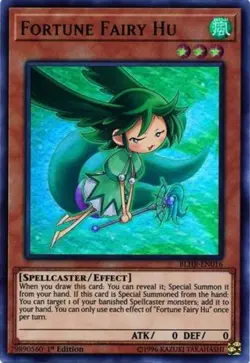 Fortune Fairy Hu - BLHR-EN016 - Ultra Rare - 1st Edition Near Mint Yugioh Card - Image 1