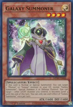 Galaxy Summoner - MP24-EN166 - Ultra Rare - 1st Edition Near Mint Yugioh Card - Image 1