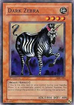 Dark Zebra - MRL-084 - Common - 1st Edition Near Mint Yugioh Card - Image 1
