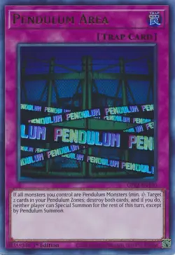Pendulum Area - GFP2-EN170 - Ultra Rare - 1st Edition Near Mint Yugioh Card - Image 1