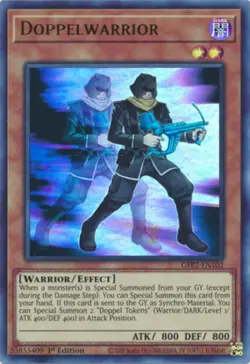Doppelwarrior - GFP2-EN102 - Ultra Rare - 1st Edition Near Mint Yugioh Card - Image 1