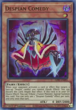 Despian Comedy - GFP2-EN095 - Ultra Rare - 1st Edition Near Mint Yugioh Card - Image 1