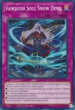 Vanquish Soul Snow Devil - AGOV-EN078 - Common - 1st Edition Near Mint Yugioh Ca - Image 1