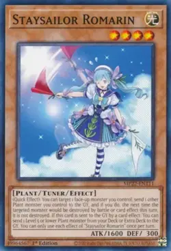 Staysailor Romarin - MP22-EN111 - Common - 1st Edition Near Mint Yugioh Card - Image 1