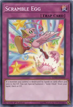 Scramble Egg - EXFO-EN099 - Common - 1st Edition Near Mint Yugioh Card - Image 1