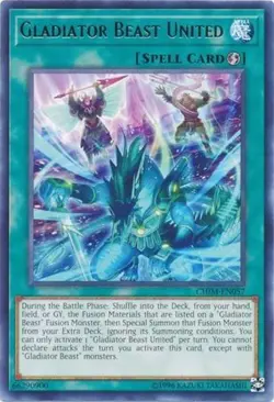 Gladiator Beast United - CHIM-EN057 - Rare - Unlimited Edition Near Mint Chaos I - Image 1