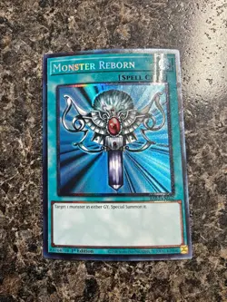 Yugioh Monster Reborn (PUR) - RA03-EN052 - Prismatic Ultimate Rare - NM - Image 1