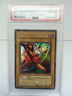 Yu-Gi-Oh! Lob Left Foot Of The Sealed Australia 1St Psa 10 - Image 1