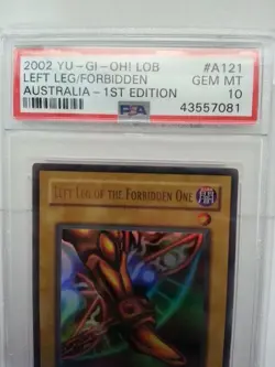 Yu-Gi-Oh! Lob Left Foot Of The Sealed Australia 1St Psa 10 - Image 2