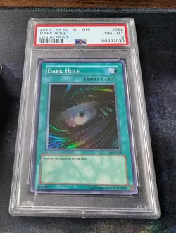 Dark Hole LOB-052 Legend of Blue Eyes 2010 PSA 8 - Image 1