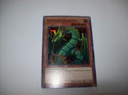 Yugioh! Thunder Dragon LCKC-EN067 Unlimited NM Ultra Rare Free Ship & Tracked - Image 2