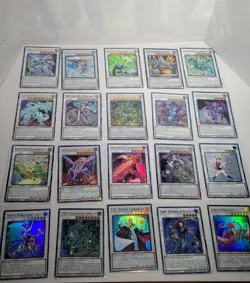 20 Yu-Gi-Oh Synchro Monster Lot – All Holo - 1st – NM – Super/Ultra - Image 1