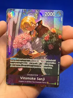 One Piece Legacy of the Master Vinsmoke Sanji OP10-063 Treasure Rare TR NM - Image 2