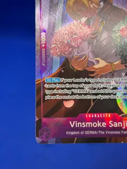 One Piece Legacy of the Master Vinsmoke Sanji OP10-063 Treasure Rare TR NM - Image 5
