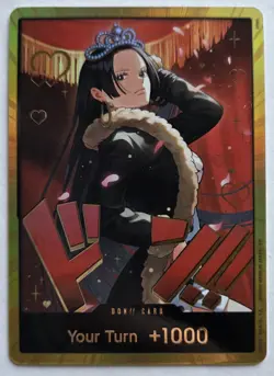 One Piece OPTCG English Boa Hancock EB03 Heroines Gold Don - NM - Image 1