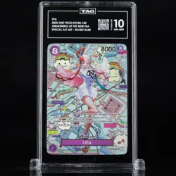 Uta SP One Piece OP05 English OP02-120 Alternate Art PSA 10 - Image 1