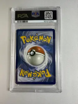 2017 POKEMON MEGA POWERS COLLECTION PROMO #55A FULL ART/M LUCARIO EX PSA 9 - Image 2