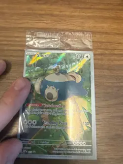 SEALED Mew Mewtwo and snorlax Pokemon TCG Scarlet Violet 151 Black Star Promo - Image 3