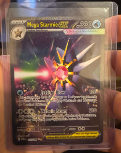 Pokemon TCG Mega Starmie EX 118/88 Perfect Order Special Illustration Rare NM - Image 1