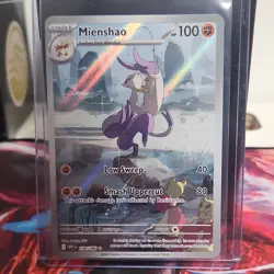 Pokemon Mienshao Illustration Rare Holo 134/086 Sv: White Flare Stage 1 100 HP - Image 1