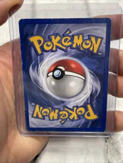 VAPOREON 1999 POKEMON ORIGINAL JUNGLE RARE HOLO 12/64 VINTAGE VTG NINTENDO MP - Image 4