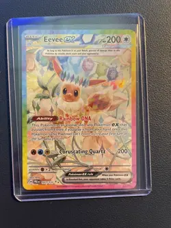 Pokemon Eevee ex 167/131 Special Illustration Rare Prismatic Evolutions 2025 - Image 3