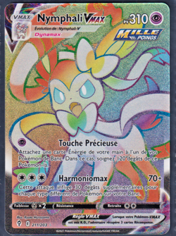 Carte Pokemon Nymphali Vmax 211/203 Evolution Celeste - Image 1