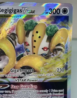Pokemon TCG Regigigas VSTAR 114/159 and Regigigas VSTAR GG55/GG70 Crown Zenith - Image 5