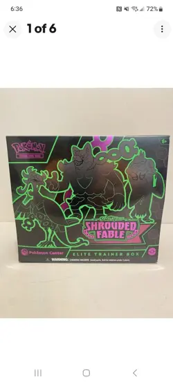 Pokemon TCG Scarlet & Violet Shrouded Fable Elite Trainer Box - Image 1