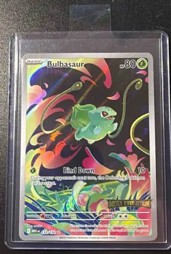 2025 Pokemon Mega Evolution Bulbasaur #133/132 Promos - Image 1