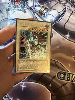 Yugioh - Black-Winged Dragon TSHD-EN040 Unlimited Ultimate Rare VLP (WNU) - Image 2