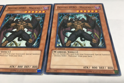 Lot X3-DESTINY HERO MALICIOUS-LCGX-EN132 COMMON- YUGIOH! - Image 2