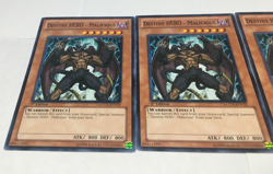 Lot X3-DESTINY HERO MALICIOUS-LCGX-EN132 COMMON- YUGIOH! - Image 4