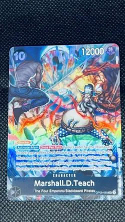 Marshall.D.Teach (English Version 2nd Anniversary Set) OP09-093 One Piece LP - Image 1