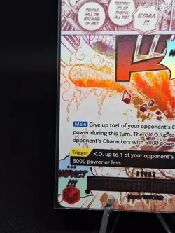One Piece Honesty Impact New World OP11-018 Rare Event Holo Trigger Koby English - Image 4