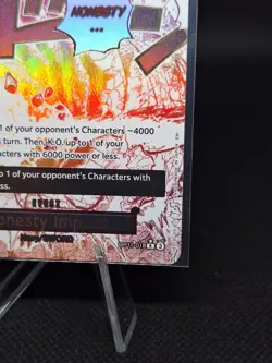 One Piece Honesty Impact New World OP11-018 Rare Event Holo Trigger Koby English - Image 5