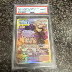 Cynthia & Caitlin (228/236) - PSA 10 - 2019 Cosmic Eclipse Full Art - Pokemon - Image 1