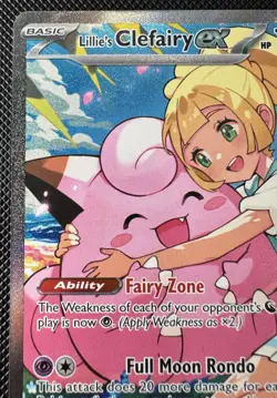 Pokemon Ascended Heroes Lillie's Clefairy SIR #280/217 Near Mint or Better - Image 5
