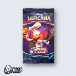 Disney Lorcana TCG: Shimmering Skies Booster Pack (12 Cards) Factory Sealed - Image 1