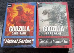 Godzilla Card Game TCG Starter Decks Godzilla Minus One & Heisei Series NEW - Image 1