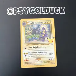 Pokemon Light Toxtricity SWSH137 SWSH Promo | Pokemon Card LP - Image 1