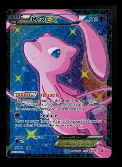 #2 Mew EX RC24/RC25 Legendary Treasures 2013 Full Art Holo Pokemon Card TCG - Image 1