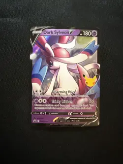 Dark Sylveon V SWSH134 SWSH: Sword & Shield Promo Cards Holo - Image 1