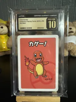 2019 POKEMON PLAYING CARDS OLD MAID JAPANESE CHARMANDER CGC 10 PRISTINE - Image 1