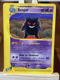 Pokemon Gengar TCG Expedition Base Set 48/165, Regular Rare Card - Image 1
