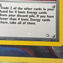 Pokemon Error Misprint Ink Blot Printer Hickey Vintage WOTC 4 ERROR CARDS - Image 2