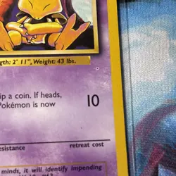 Pokemon Error Misprint Ink Blot Printer Hickey Vintage WOTC 4 ERROR CARDS - Image 3