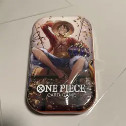 One Piece Card Game Mini Tin Vol. 2 LUFFY OP-13 NEW! - Image 1